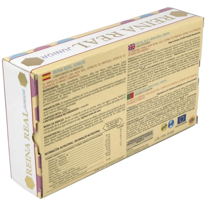 Reina Real Infantil 20amp Robis | Farmacia Barata Reina Real Infantil 20amp Robis | Farmacia Barata