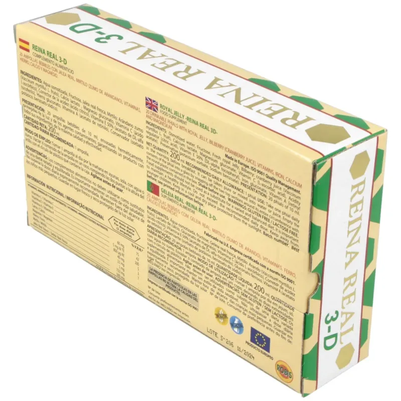 Reina Real 3ª Edad 20 ampollas Robis | Farmacia Barata Reina Real 3ª Edad 20 ampollas Robis | Farmacia Barata