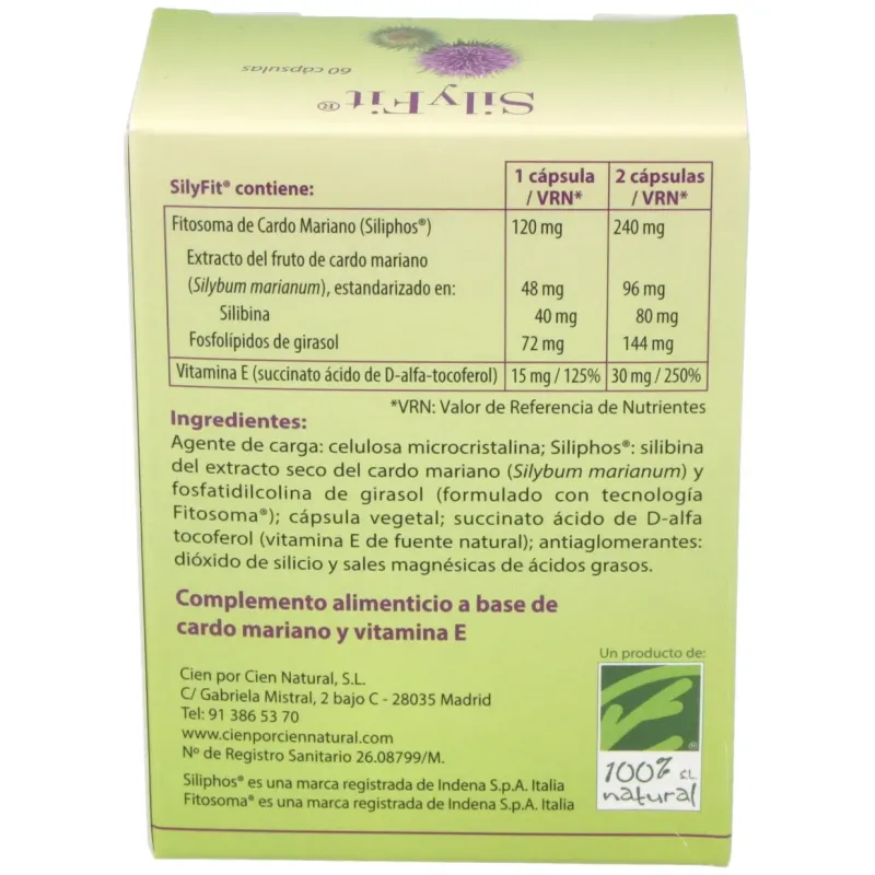 Silyfit 60 cap | Farmacia Barata