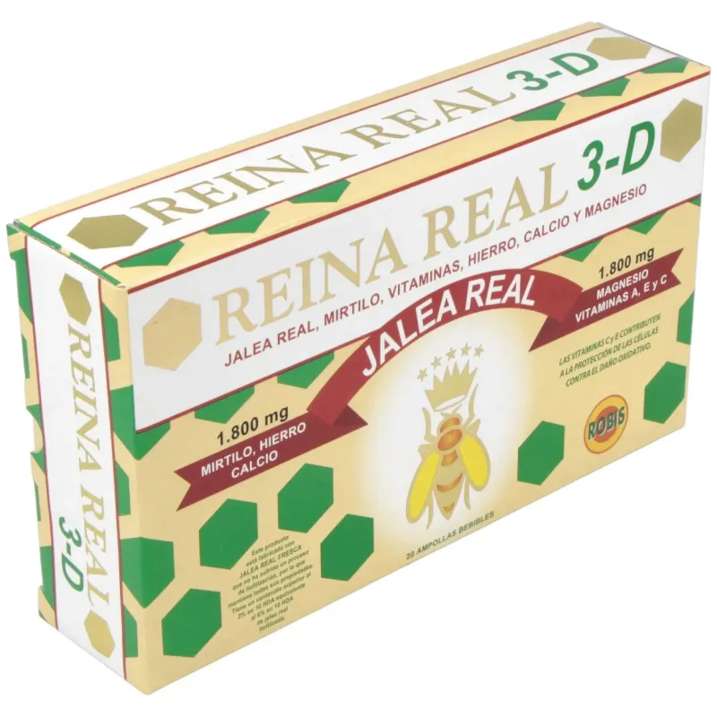 Reina Real 3ª Edad 20 ampollas Robis | Farmacia Barata Reina Real 3ª Edad 20 ampollas Robis | Farmacia Barata