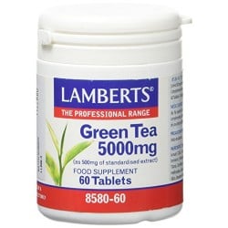 LAMBERTS Té verde 5000mg, 60 comprimidos.