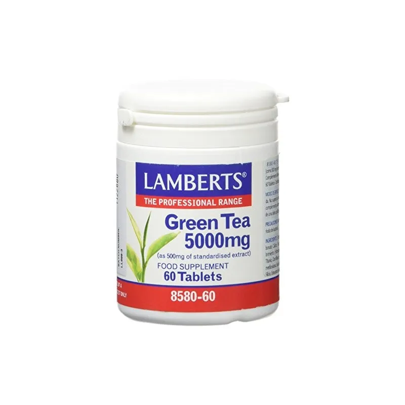 LAMBERTS Té verde 5000mg, 60 comprimidos.