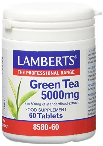 LAMBERTS Té verde 5000mg, 60 comprimidos.