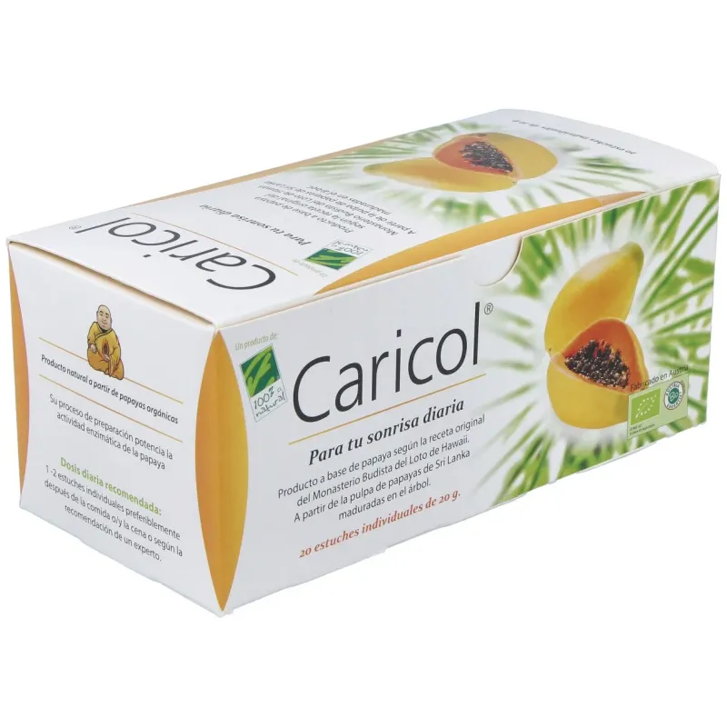 Caricol 100% natural, 20 sobres | Farmacia Barata Caricol 100% natural, 20 sobres | Farmacia Barata