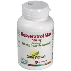 Sura Vitasan Resveratrol Max, 60 cápsulas