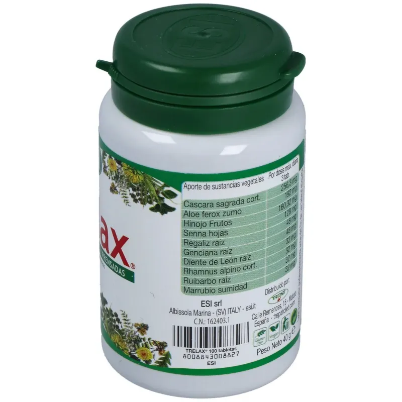 ESI Trelax 100 comprimidos | Farmacia Barata ESI Trelax 100 comprimidos | Farmacia Barata