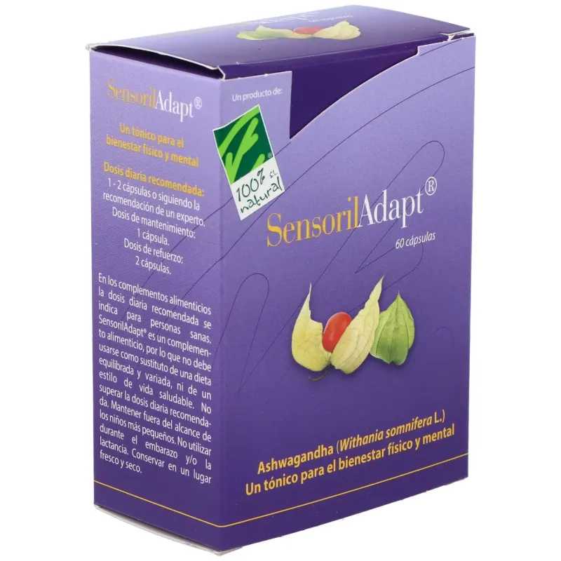 Cienporcien Sensoril Adapt, 60 cápsulas | Farmacia Barata Cienporcien Sensoril Adapt, 60 cápsulas | Farmacia Barata