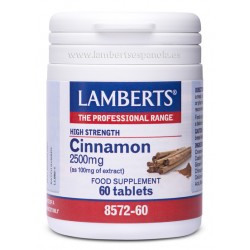 LAMBERTS Canela 2.500mg, 60 comprimidos.