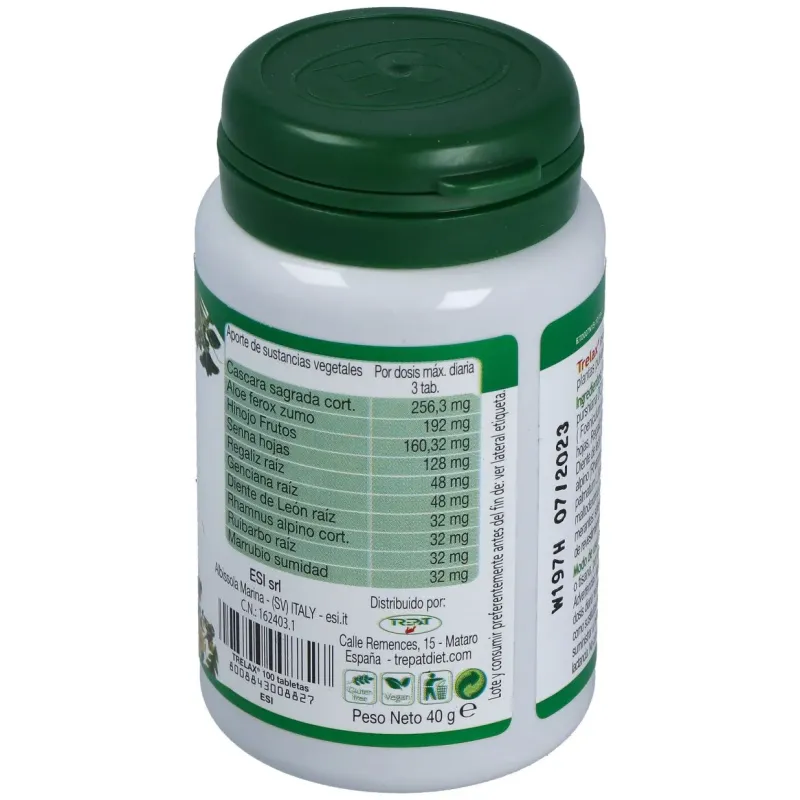 ESI Trelax 100 comprimidos | Farmacia Barata ESI Trelax 100 comprimidos | Farmacia Barata