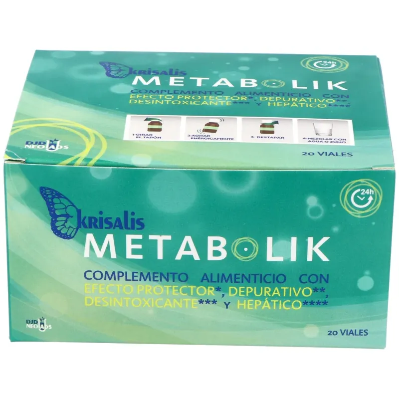 Neolabs Krisalis Metabolic 20 viales | Farmacia Barata Neolabs Krisalis Metabolic 20 viales | Farmacia Barata