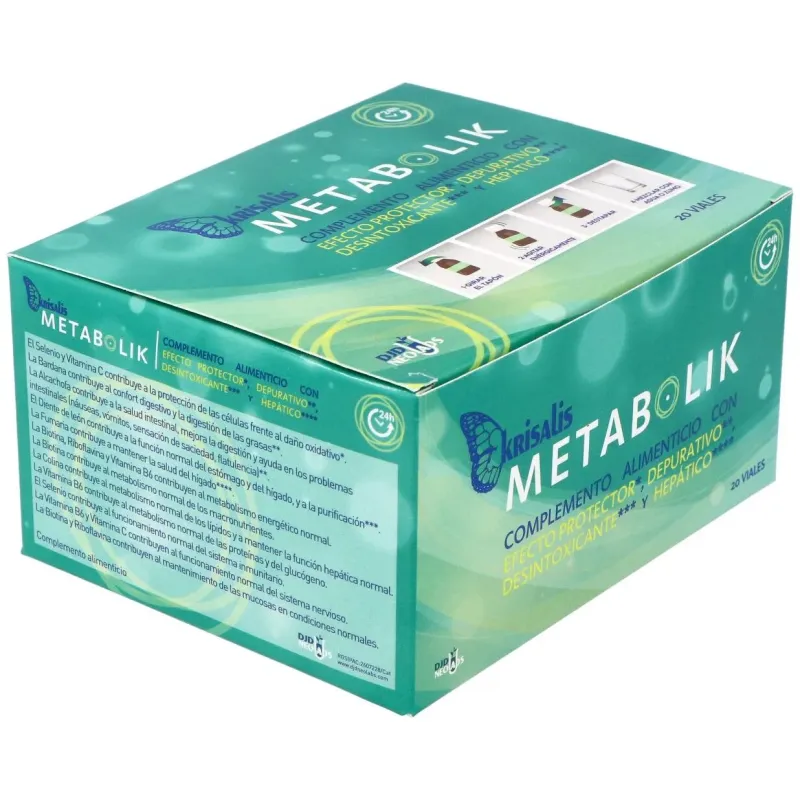 Neolabs Krisalis Metabolic 20 viales | Farmacia Barata Neolabs Krisalis Metabolic 20 viales | Farmacia Barata