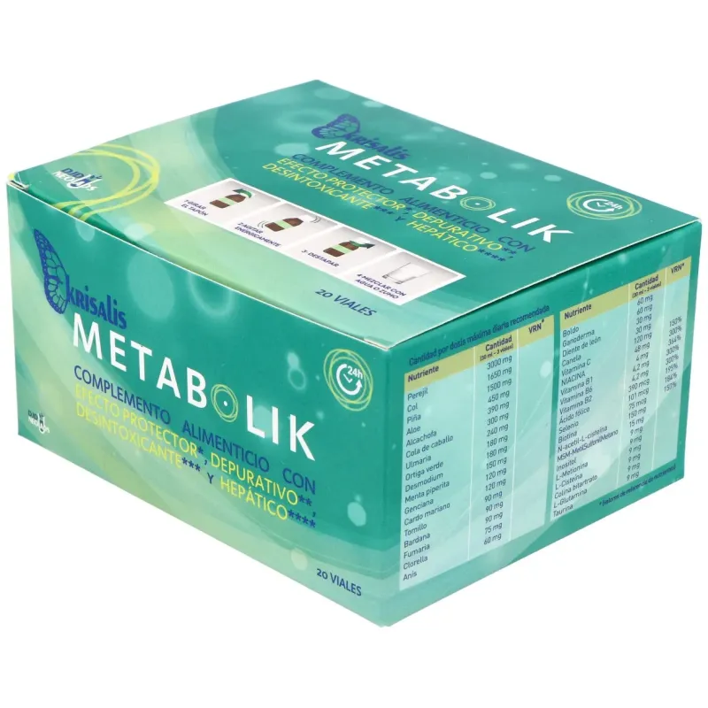 Neolabs Krisalis Metabolic 20 viales | Farmacia Barata Neolabs Krisalis Metabolic 20 viales | Farmacia Barata