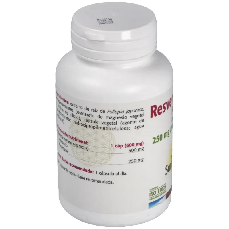 Resveratrol Max 60cap Sura Vitasan | Farmacia Barata