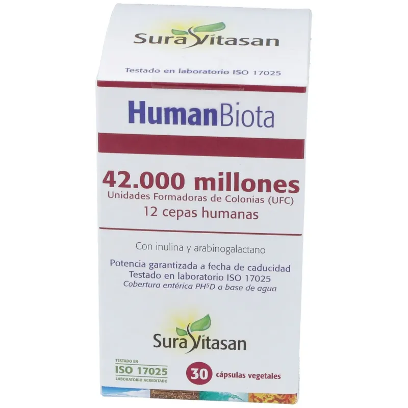 Vitasan Human Biota 30 cápsulas | Farmacia Barata