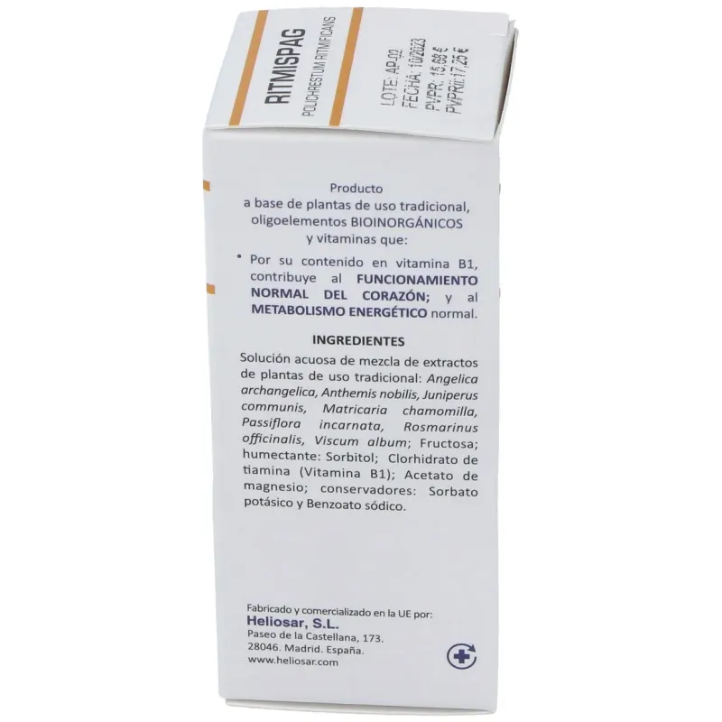 Ritmispag Polichrestum Ritmificans | Farmacia Barata Ritmispag Polichrestum Ritmificans | Farmacia Barata