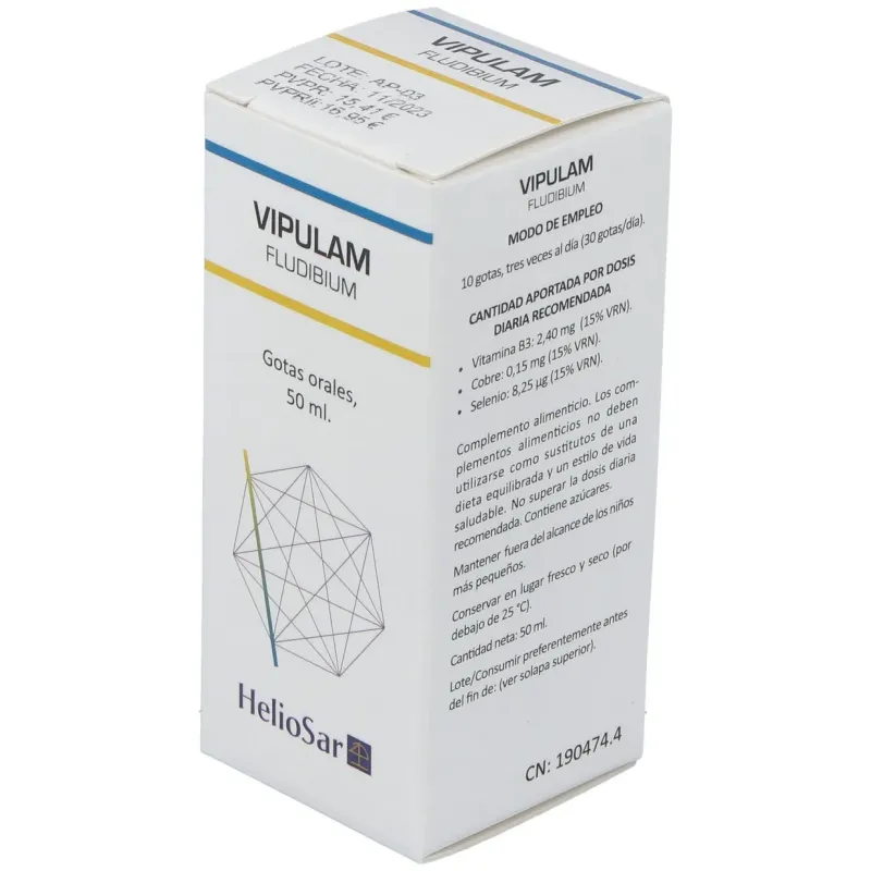 Heliosar Vipulam Fludibium 50 ml | Farmacia Barata