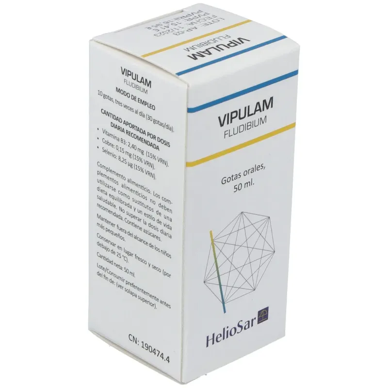 Heliosar Vipulam Fludibium 50 ml | Farmacia Barata