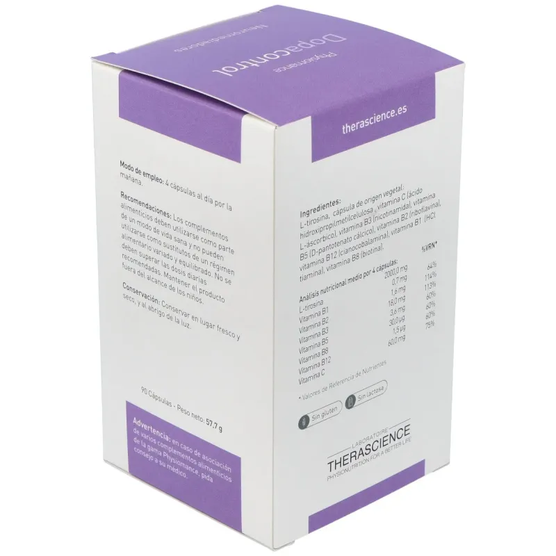 Dopacontrol 90cap Therascience | Farmacia Barata