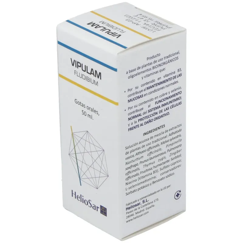 Heliosar Vipulam Fludibium 50 ml | Farmacia Barata