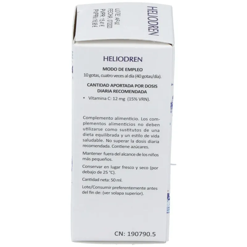Heliodren 50ml Heliosar | Farmacia Barata Heliodren 50ml Heliosar | Farmacia Barata