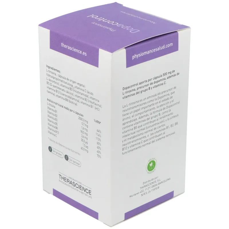 Dopacontrol 90cap Therascience | Farmacia Barata