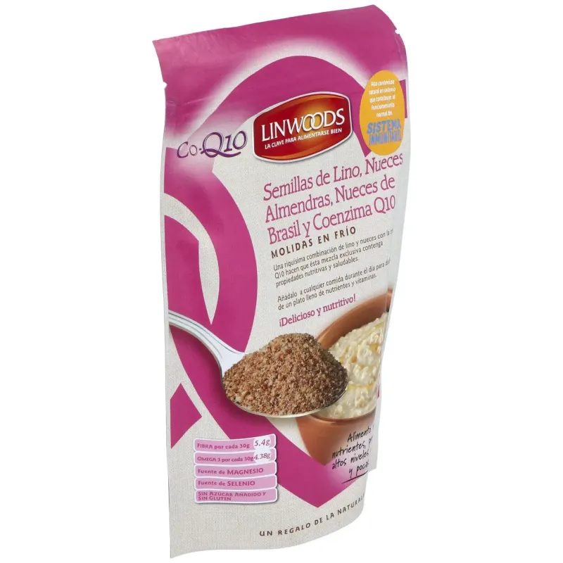 Linwoods Lino Nueces Almendras Q10 200 g | Farmacia Barata Linwoods Lino Nueces Almendras Q10 200 g | Farmacia Barata