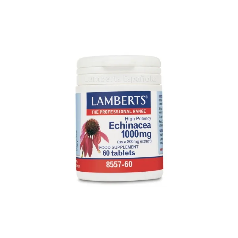 LAMBERTS Equinácea 1.000mg, 60 comprimidos. LAMBERTS Equinácea 1.000mg, 60 comprimidos.