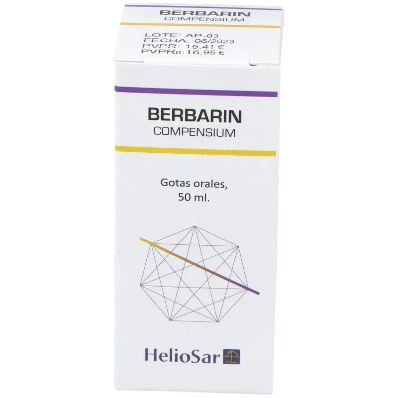Berbarin Compensium 50ml Heliosar | Farmacia Barata Berbarin Compensium 50ml Heliosar | Farmacia Barata