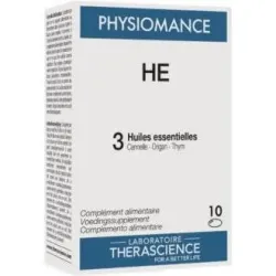 Therascience He 10perl, 1 envase de 30 perlas