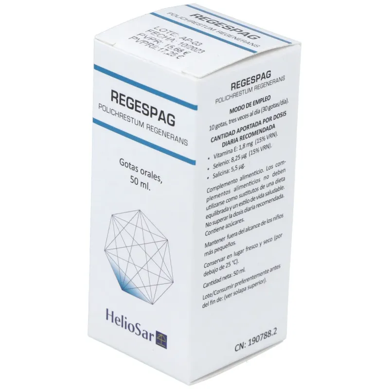 Regespag Polichrestum Regenerans 50 ml | Farmacia Barata Regespag Polichrestum Regenerans 50 ml | Farmacia Barata