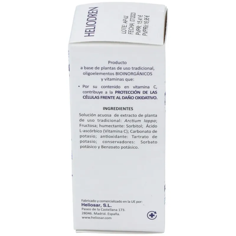 Heliodren 50ml Heliosar | Farmacia Barata Heliodren 50ml Heliosar | Farmacia Barata