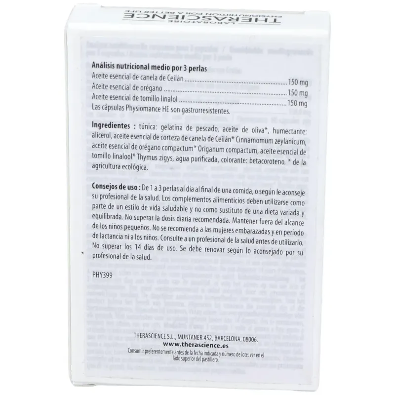 HE 10PERL Therascience | Farmacia Barata HE 10PERL Therascience | Farmacia Barata