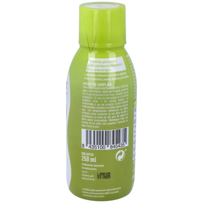 Ber Detox 250 ml Plameca | Farmacia Barata