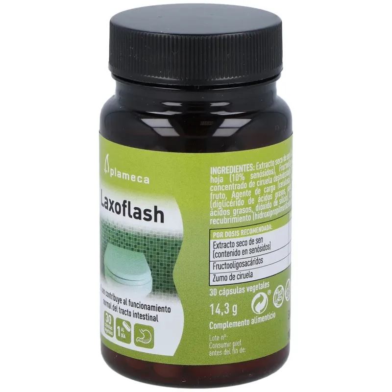 Plameca Laxoflash, 30 cápsulas | Farmacia Barata