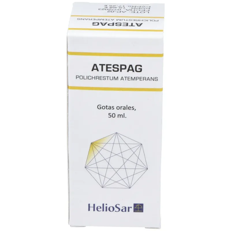 Atespag Polichrestum Atemperans 50ml Heliosar | Farmacia Barata