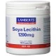 LAMBERTS Lecitina de Soja 1200mg, 120 cápsulas.