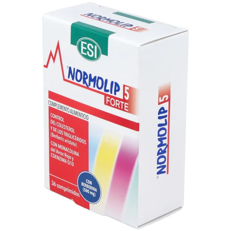ESI Normolip 5 Forte 36 comprimidos | Farmacia Barata ESI Normolip 5 Forte 36 comprimidos | Farmacia Barata