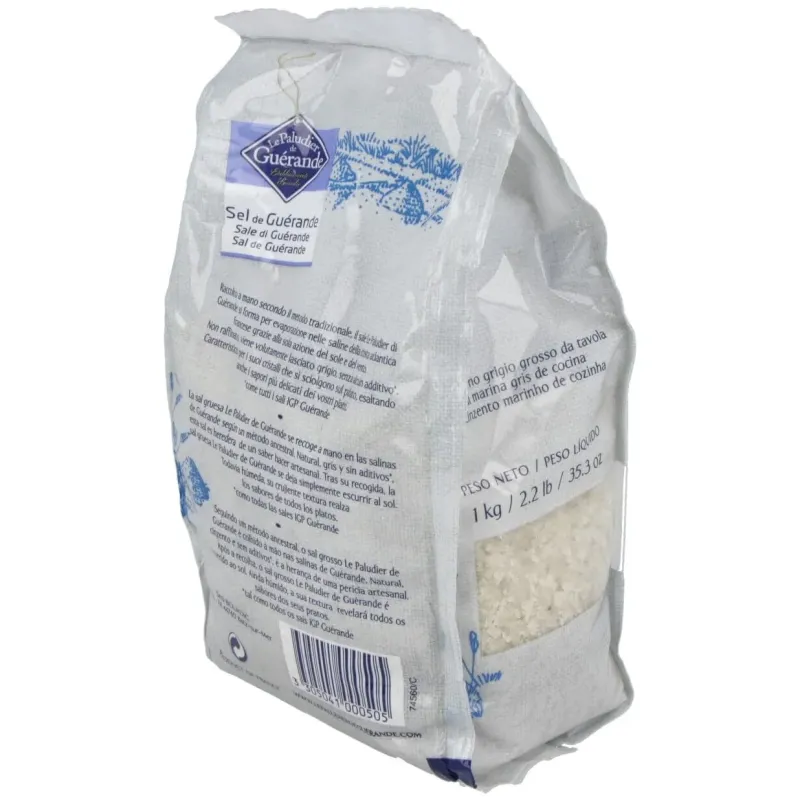 Sal Gruesa Gris Guerande 1kg | Farmacia Barata Sal Gruesa Gris Guerande 1kg | Farmacia Barata