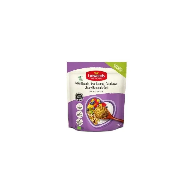 Lino Girasol Calabaza Chía Goji Bio 425g | Farmacia Barata Lino Girasol Calabaza Chía Goji Bio 425g | Farmacia Barata