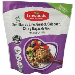 Lino Girasol Calabaza Chía Goji Bio 425g | Farmacia Barata Lino Girasol Calabaza Chía Goji Bio 425g | Farmacia Barata