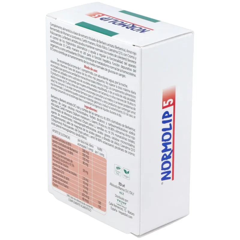ESI Normolip 5 Forte 36 comprimidos | Farmacia Barata ESI Normolip 5 Forte 36 comprimidos | Farmacia Barata