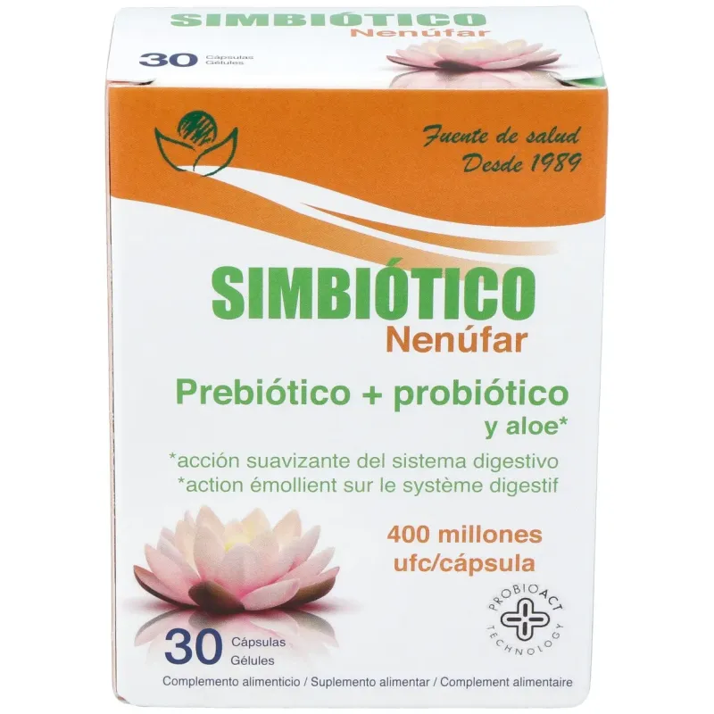 Bioserum Simbiótico Nenúfar 30 cápsulas | Farmacia Barata