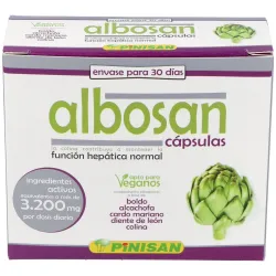 Pinisan Albosan, 60 cápsulas.