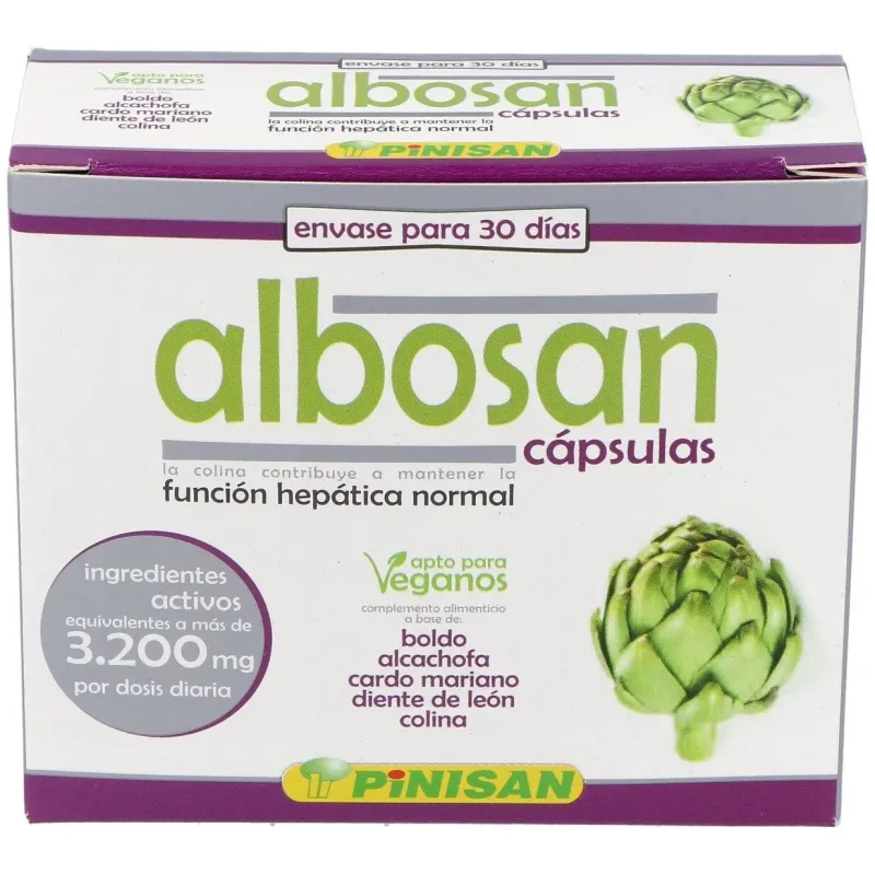 Pinisan Albosan 60 cápsulas | Farmacia Barata
