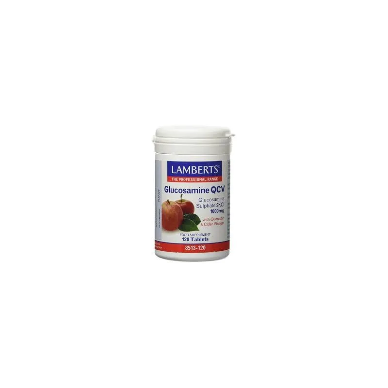 LAMBERTS Glucosamina QCV, 120 comprimidos.