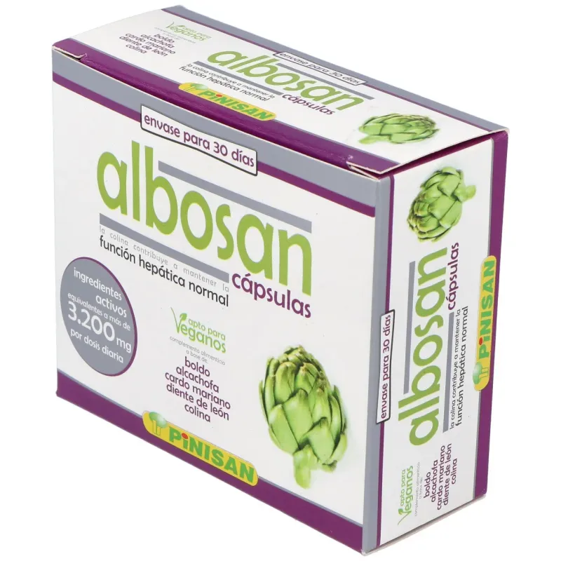 Pinisan Albosan 60 cápsulas | Farmacia Barata