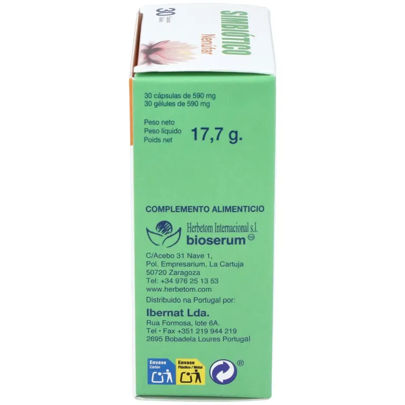 Bioserum Simbiótico Nenúfar 30 cápsulas | Farmacia Barata