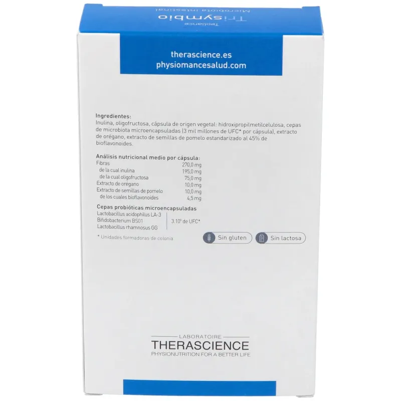 Teoliance Trisymbio 30 cápsulas | Farmacia Barata