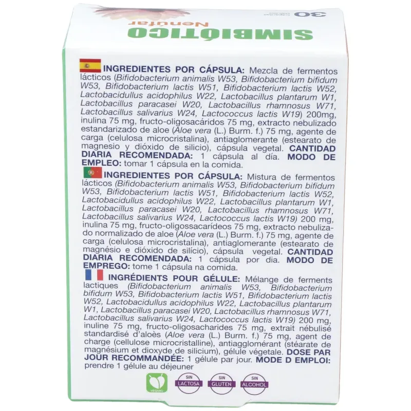 Bioserum Simbiótico Nenúfar 30 cápsulas | Farmacia Barata