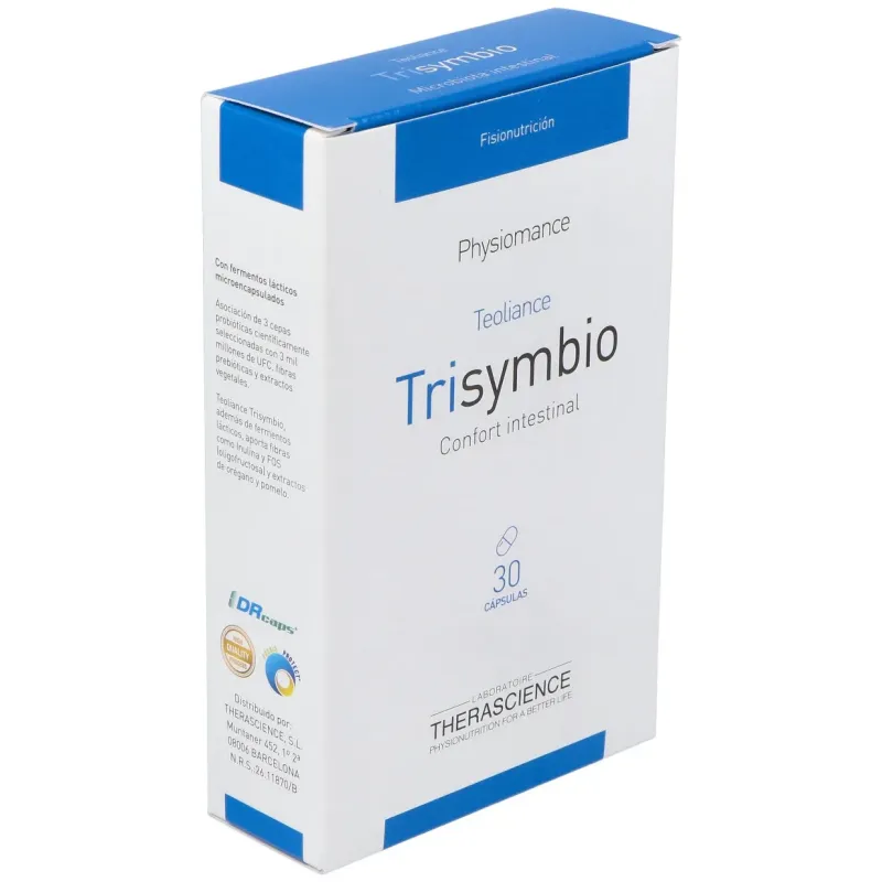 Teoliance Trisymbio 30 cápsulas | Farmacia Barata
